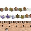 5 Styles Synthetic Imperial Jasper & Natural Topaz Jade & Quartz Crystal & Unakite & Kambaba Jasper Beads Strands G-D095-A01-6