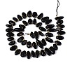 Natural Obsidian Beads Strands G-Z091-A40-2