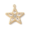 304 Stainless Steel Rhinestone Pendants STAS-Z122-51G-01-1