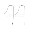 Tarnish Resistant 316 Surgical Stainless Steel Earring Hooks STAS-E027-01B-P-1