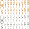 40Pcs 2 Colors Zinc Alloy Swivel Clasps FIND-SP0004-27-1