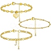 Anklets Sets AJEW-AN00383-10-1