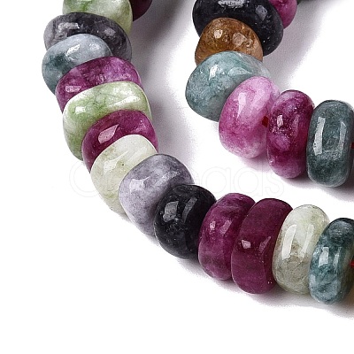 Dyed Natural Quartz Beads Strands G-N359-16A-01-1
