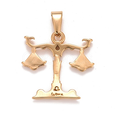 Ion Plating(IP) 304 Stainless Steel Pendants STAS-D165-14G-09-1