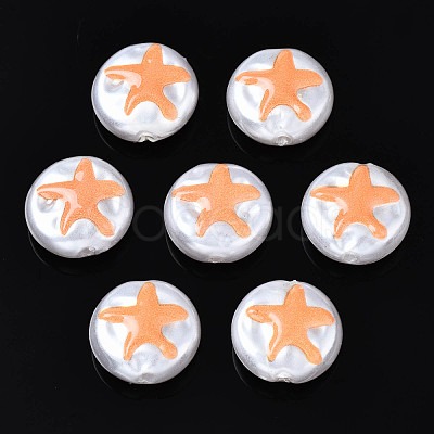 3D Printed ABS Plastic Imitation Pearl Beads KY-S168-014-1