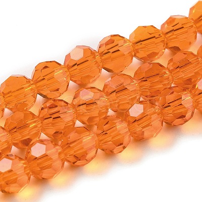 Transparent Glass Beads EGLA-A035-T6mm-D05-1