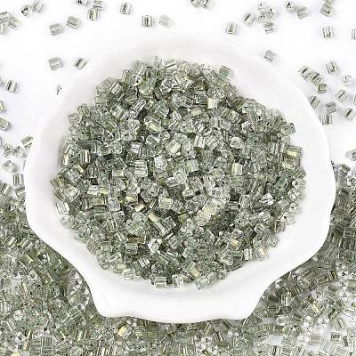 6/0 Transparent Inside Colours Glass Seed Beads SEED-N006-003B-1