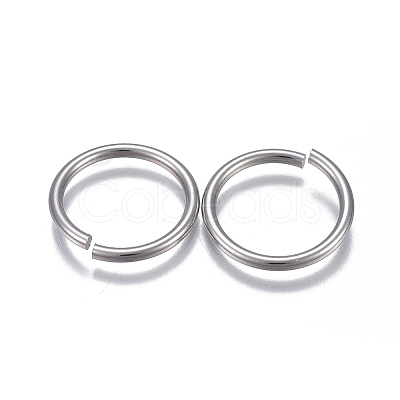 Tarnish Resistant 304 Stainless Steel Open Jump Rings STAS-P236-24P-1