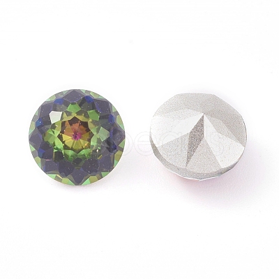 K5 Glass Rhinestone Cabochons X-RGLA-L010-A-M-1