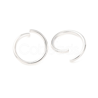 Brass Open Jump Rings KK-G604-08S-13-1