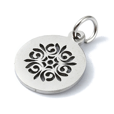 Non-Tarnish 304 Stainless Steel Charms STAS-C097-46P-02-1