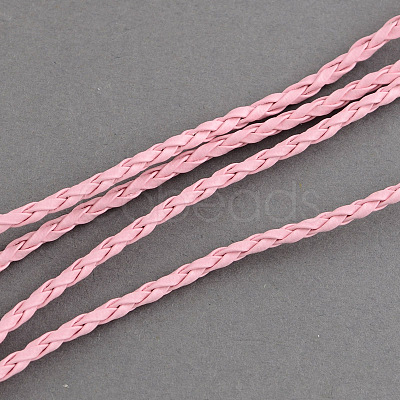 Braided Imitation Leather Cords LC-S005-015-1