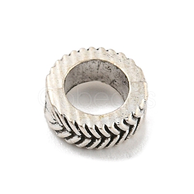 Tibetan Style Alloy European  Beads FIND-M011-24AS-1