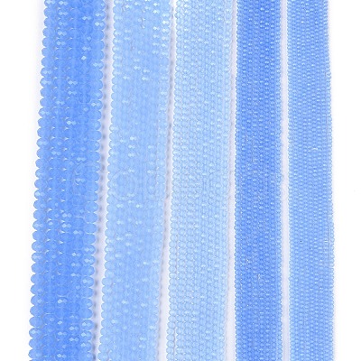 Glass Beads Strands EGLA-A044-J8mm-D03-1