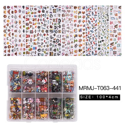 Nail Art Transfer Stickers MRMJ-T063-441-1