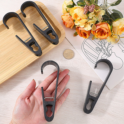 4Pcs Plastic Clothes Clip Hook AJEW-CN0006-34B-1