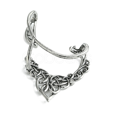 316 Surgical Stainless Steel Cuff Earrings EJEW-E300-05AS-03A-1