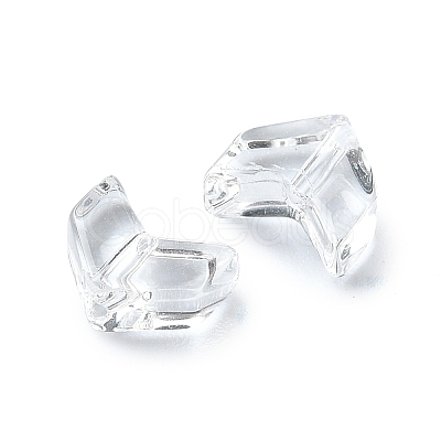 20Pcs Transparent Glass Beads GLAA-Q103-01C-1