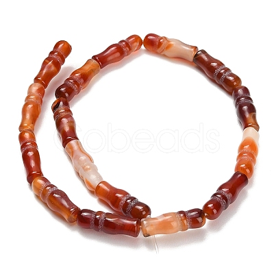 Natural Banded Agate Beads Strands G-Z144-A01-01A-1