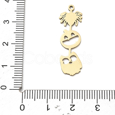 Halloween 201 Stainless Steel Pendants SA-CBA6FBD-21G-1