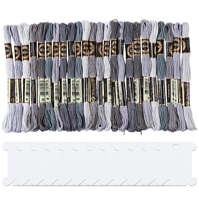 6-Ply Polyester Embroidery Floss OCOR-CY0002-03A-06-1
