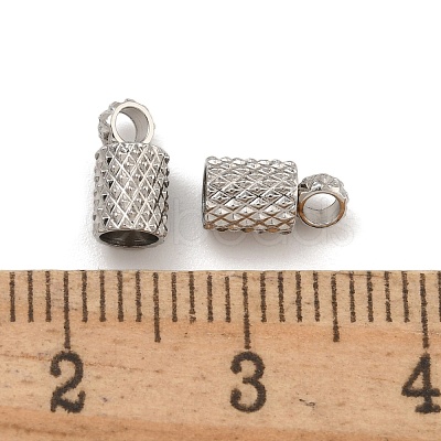 Tarnish Resistant 304 Stainless Steel Cord Ends STAS-Z084-07P-02A-1