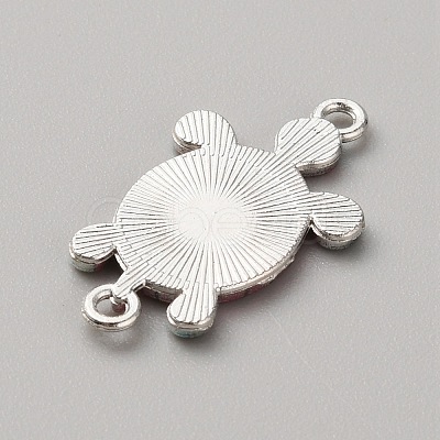 Alloy Enamel Connector Charms ENAM-WH0061-47L-1