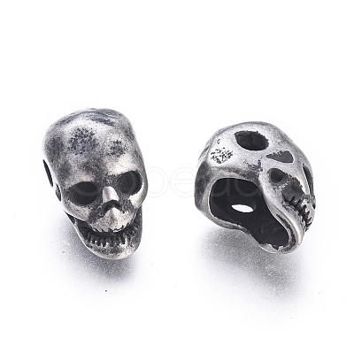 Halloween 304 Stainless Steel Beads STAS-M274-092AS-1