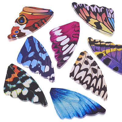 DIY Butterfly Wing Earring Making Kit DIY-TA0006-45-1