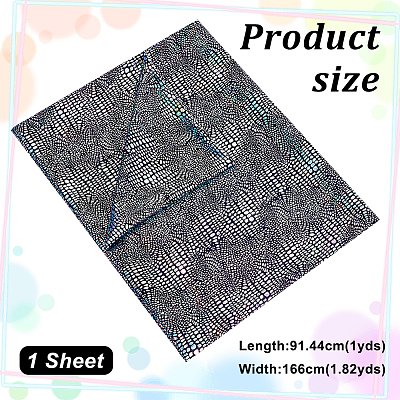 Polyester Bronzing Fabric DIY-WH0308-542-1