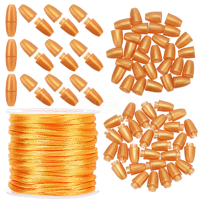 1 Roll Nylon Rattail Satin Cord NWIR-PH0002-13A-1