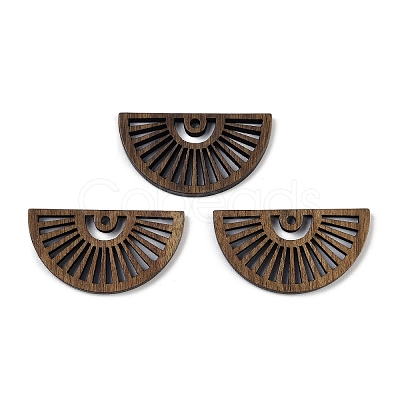 Walnut Wood Pendants WOOD-A025-03-1