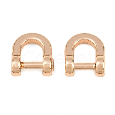 Alloy Detachable Horseshoe D-Ring AL-CBA9266-01G-1