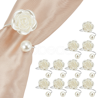 12Pcs Iron Napkin Rings AJEW-OC0014-39P-1