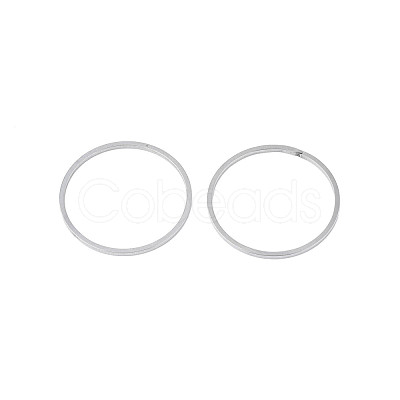 Non-Tarnish 304 Stainless Steel Linking Ring STAS-T047-15M-1