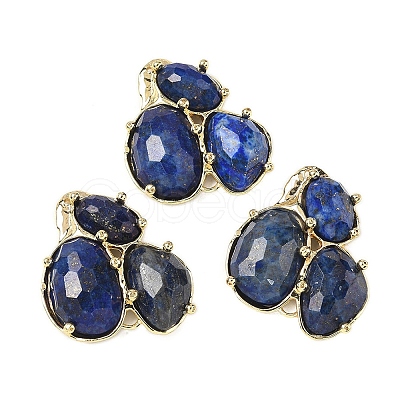 Natural Lapis Lazuli Links connectors G-E526-28L-1