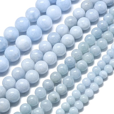Natural Malaysia Jade Beads Strands G-L645-A01-10mm-16-1