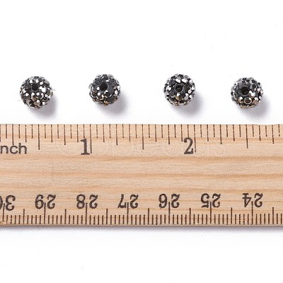 Pave Disco Ball Beads RB-A140-8mm-5-1