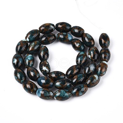 Dyed Synthetic Gemstone Beads Strands G-T144-38A-1
