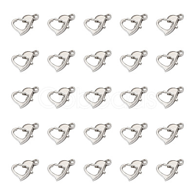 Alloy Lobster Claw Clasps FIND-TAG0001-03P-1