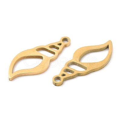 Ion Plating(IP) 316L Surgical Stainless Steel Pendants STAS-D078-15G-1