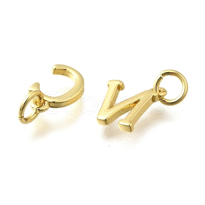 26Pcs Brass Charms KK-R218-08G-1