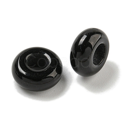 Natural Black Stone Beads X-G-Q173-03A-16-1