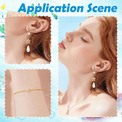 14Pcs Rack Plating Brass Beads KK-BBC0022-48-1