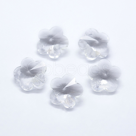 Transparent Glass Pendants GLAA-P037-03-13-1