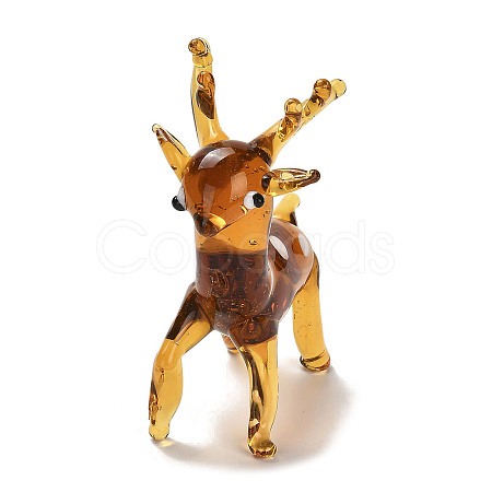 Handmade Lampwork 3D Animal Ornaments LAMP-H064-01F-1