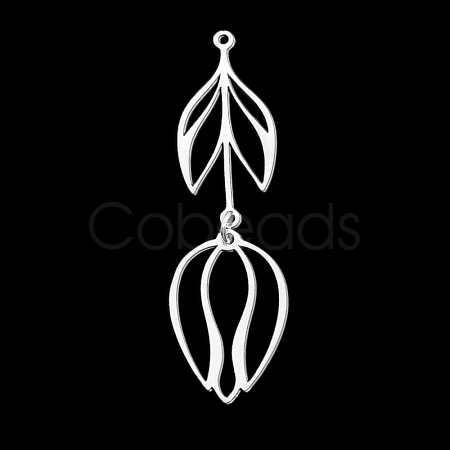 Non-Tarnish 201 Stainless Steel Pendants STAS-S105-LA361-1-1