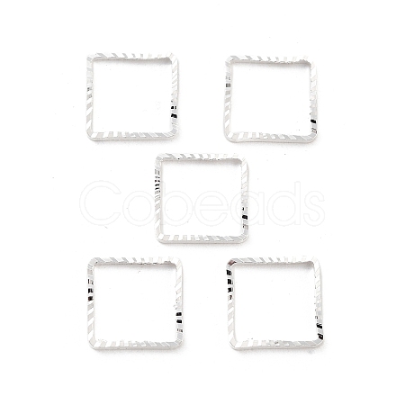 Brass Beads Frames KK-M288-01S-C-1