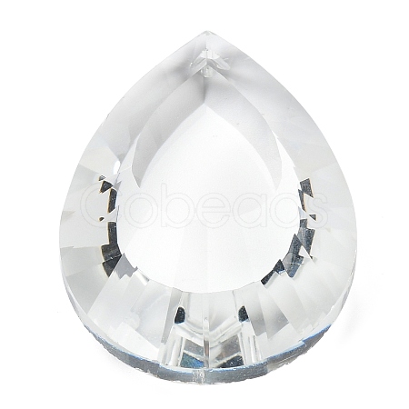 Transparent Glass Pendants GLAA-R223-03I-1