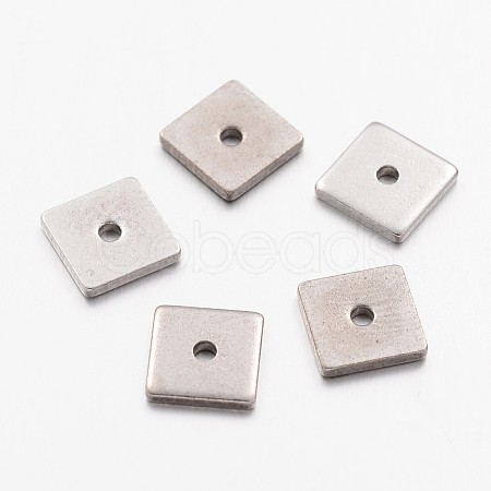 Non-Tarnish 304 Stainless Steel Spacer Beads STAS-E134-5mm-19P-1